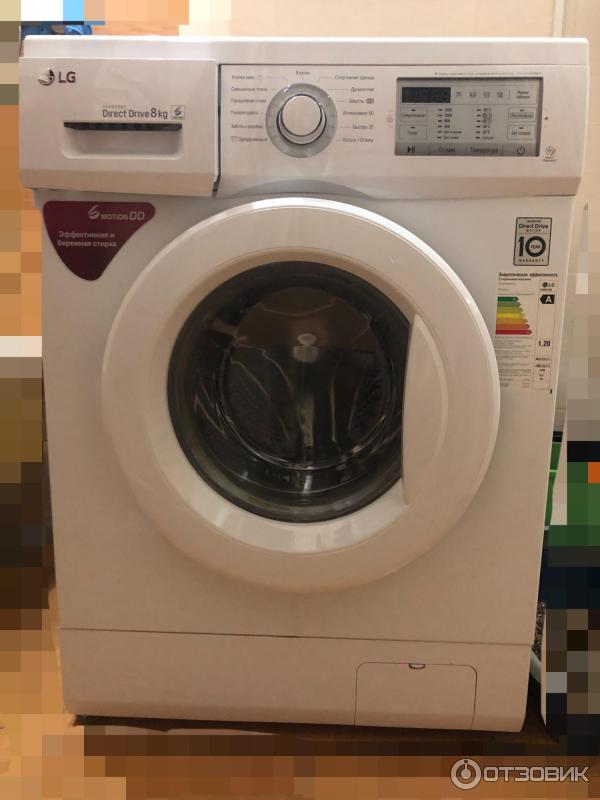 LG F2J3WS1W Direct Drive Front Load Washing Machine
